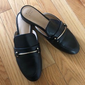 A New Day Black Mules size 8